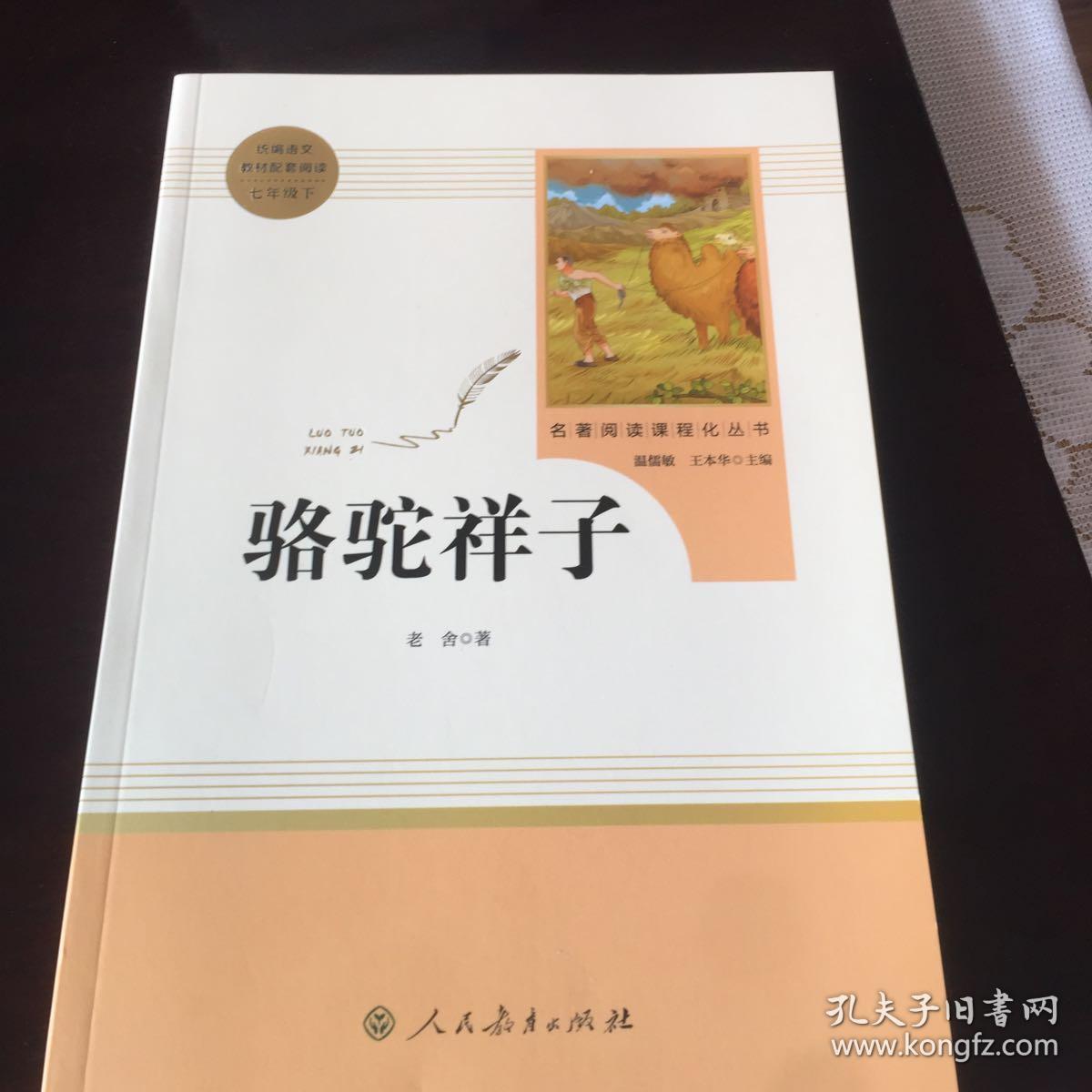 中小学新版教材（部编版）配套课外阅读 名著阅读课程化丛书 骆驼祥子