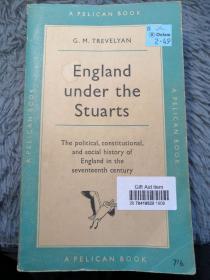 England under the Stuarts: the political, constitutional and social history of England in the Seventeenth Century   PELICAN 鹈鹕经典系列 18X11CM