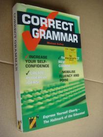 CORRECT GRAMMAR 英文原版 大32开 学习英语最好的书