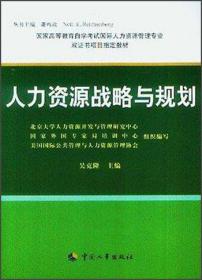 人力资源战略与规划