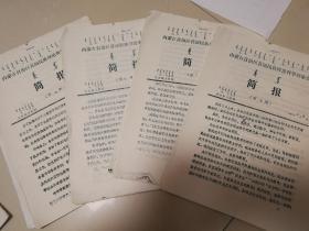 1981内蒙古自治区首届民族理论科学讨论会简报1、3、4、5、6、7、8、9、10期，及民族理论与政策教学参考资料2、3、4期
包含 乌兰夫 在第五届全国人民代表大会民族委员会第二次会议上的讲话——《认真做好民族立法工作》