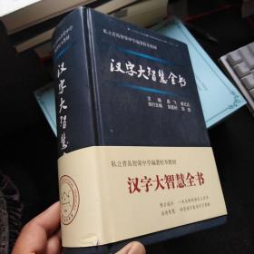 汉字大智慧全书 大32开精装本厚册