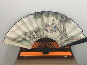 宣和典藏人物画双面折扇-高士图+仕女图07