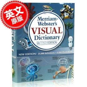 韦氏图解词典最新版 英文原版 Merriam Webster's Visual Dictionary New Edition 麦林韦氏 韦氏词典 百科全书级别的图解词典