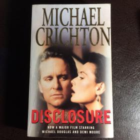 【英文原版小说】DISCLOSURE by Michael Crichton