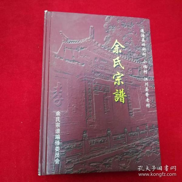 余氏宗谱（云南省通海）16开精装，品见图