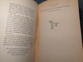 THE PREHISTORY OF SOUTHERN AFRICA BY J.DESMOND CLARK   PELICAN 鹈鹕经典系列 18X11CM  大量插图  编号0242  好品