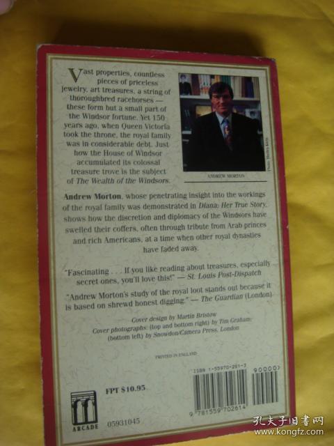 THE WEALTH OF THE WINDSORS <温莎王朝的财富>>英文原版插图本 大32开