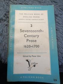 SEVENTEENTH CENTURY PROSE  1620-1700  PELICAN 鹈鹕经典系列 18X11CM 插图版