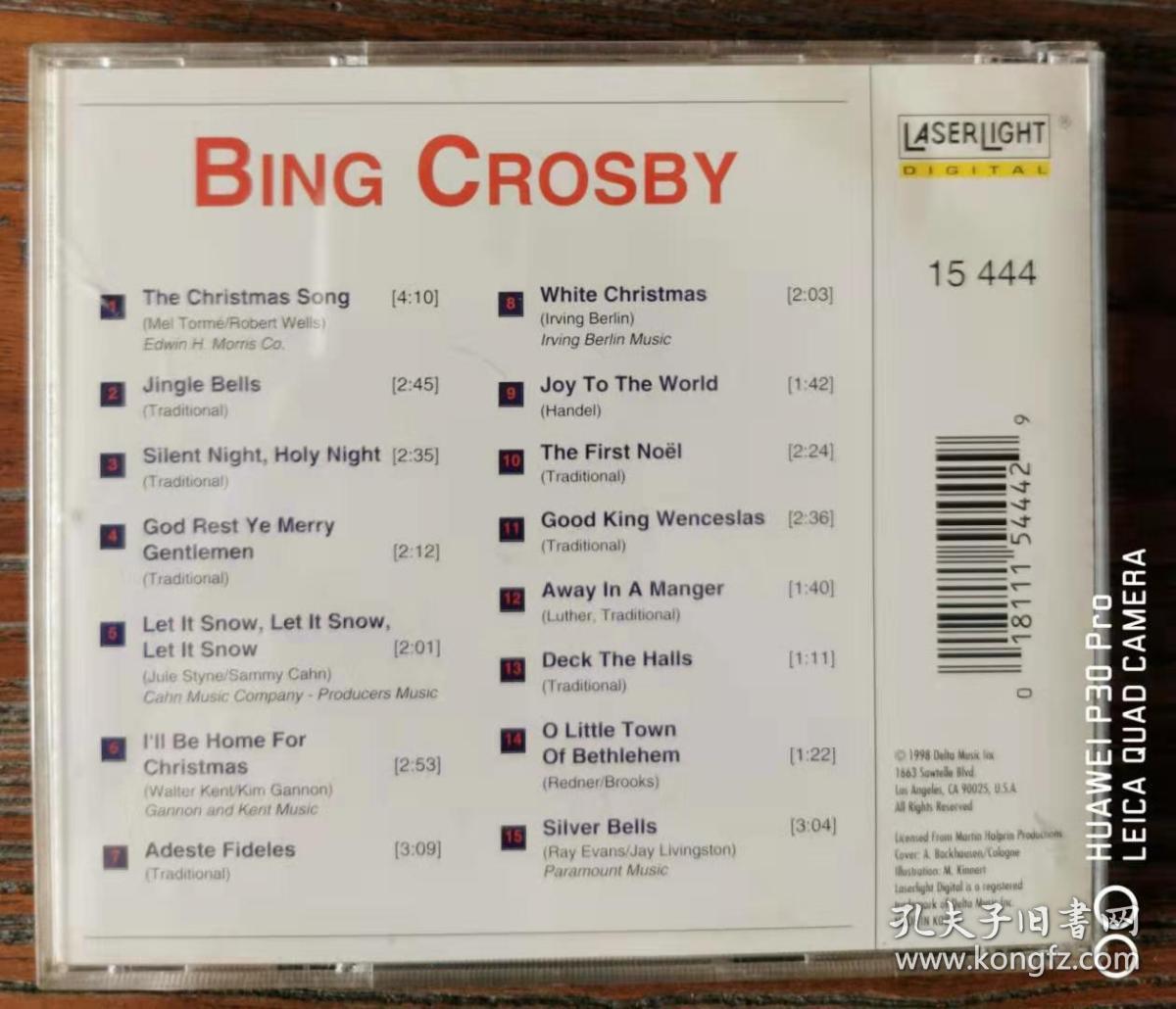 BING CROSBY-WHITE CHRISTMAS 韩版