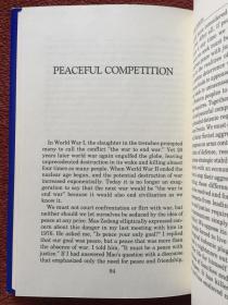 《REAL PEACE》(英语：真正的和平)1983年初印，32开硬精装+护封，理查德 · 尼克松签名