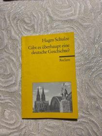 Hagen Schulz Gibt UberhaupteinedeutscheGeschichte? Reclam