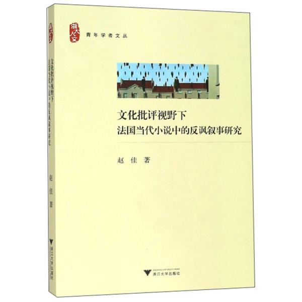 文化批评视野下法国当代小说中的反讽叙事研究/浙大人文青年学者文丛