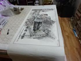 张杰精品人物画原作