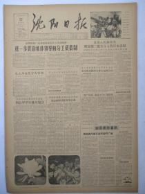 沈阳日报1956年8月22日报纸（释放第三批日本战犯354名）