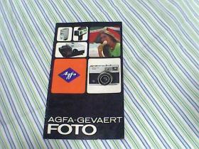 （Agfa） AGFA-GEVAERT FOTO 爱克发 照相机、放映机 、投影仪等系列说明书（英文版）