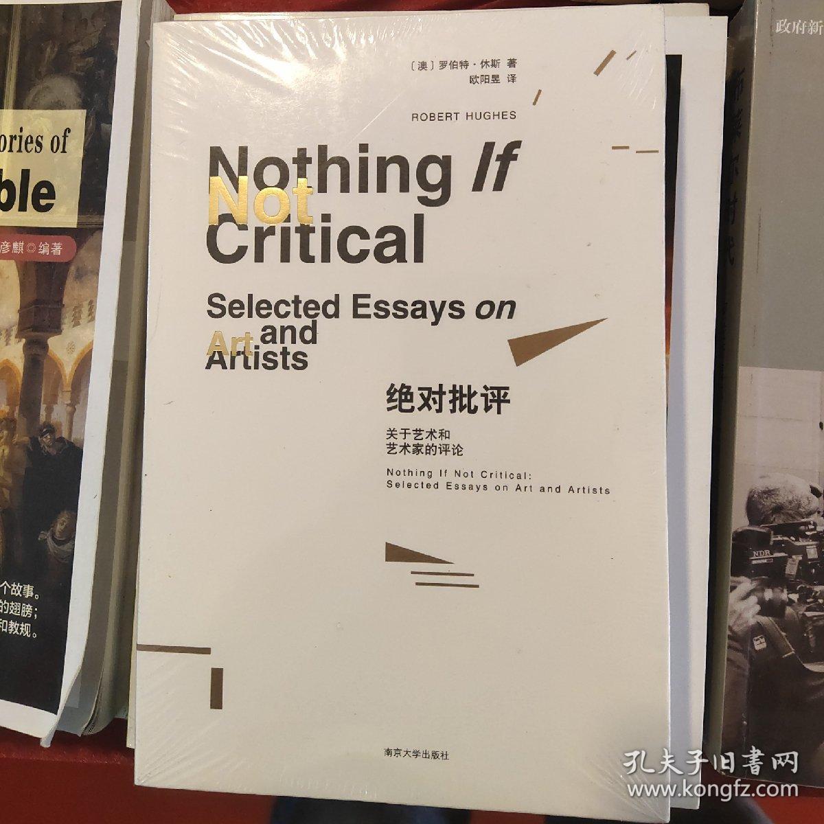 绝对批评：关于艺术和艺术家的评论