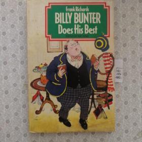 32开英文原版Billy Bunter does his best