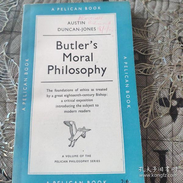 Butler's moral philosophy