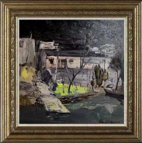 特价出：任昌久  油画 70×70cm 2015年   得自画家本人