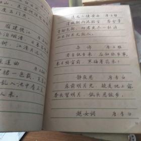 席慕容诗文钢笔字帖，庞中华最新钢笔字帖，钢笔字写法，小学生古诗钢笔字帖，爱的思辨，五册合售