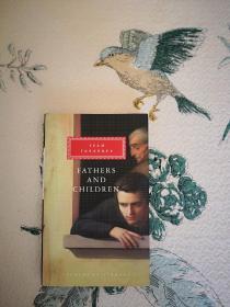 【现货】Fathers and children 父与子 Ivan Turgenev 伊万·屠格涅夫 everyman's library 人人文库 英文原版 布面封皮琐线装订 丝带标记 内页无酸纸可以保存几百年不泛黄