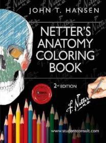 Netter's Anatomy Coloring Book 奈特解剖学练习册 第2版