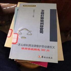 怎样打债务纠纷官司·怎样婚姻继承官司·怎样打劳动纠纷官司（全三册）