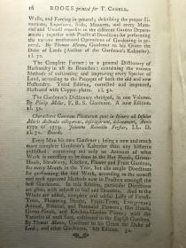 1783年 THE LIVES OF THE MOST EMINENT ENGLISH POETS 约翰逊《诗人传》BY SAMUEL JOHNSON 第四本 全皮装帧 好品 22X14CM