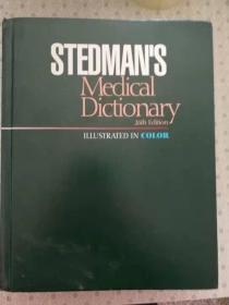 Stedman's Medical Dictionary Illustrated  In Color 26th Edition