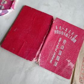 蒙文劳动保险证