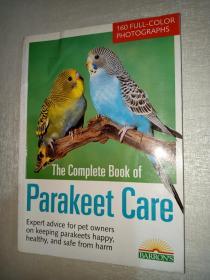 The Complete Book of Parakeet Care