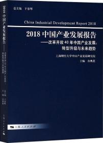 2018中国产业发展报告——改革开放40年中国产业发展:转型升级与未来趋势