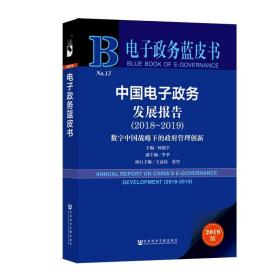 中国电子政务发展报告:2018-2019:2018-2019:数字中国战略下的政府管理创新