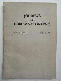 JOURNAL of CHROMATOGRAPHY Vol.560 No.1 （英文原版杂志 色谱学 馆藏书）