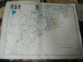 青岛老水文地图