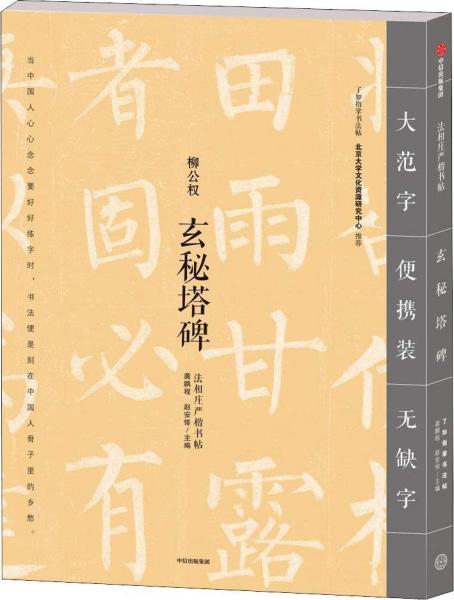 玄秘塔碑 龚鹏程赵安悱 中信出版社