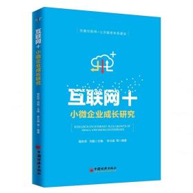 互联网+小微企业成长研究