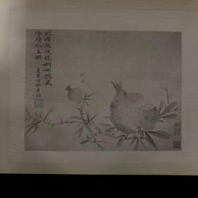 《 潘莲巢山水花卉合册》8开， 含图12幅  天会阁