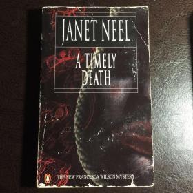 【英文原版小说】A Timely Death  BY Janet Neel 【包邮】