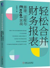 轻松合并财务报表 原理、过程与Excel实战