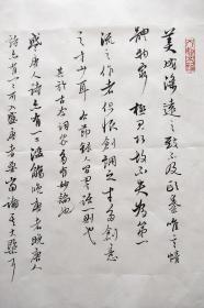 王卫军 小行书横幅 手写书法录《苏小小墓》