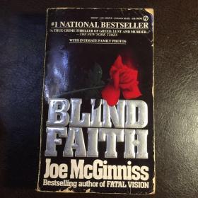 【英文原版小说】Blind Faith BY  Joe McGinniss 【包邮】