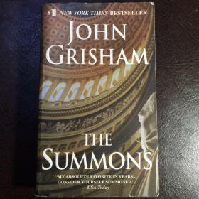 【英文原版小说】The Summons BY John Grisham 豆瓣评分8.5【包邮】