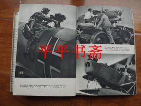 民国二战德文原版书籍：FLIEGER FUNKER KANONIERE《德国空军》前附“希特勒”和“赫尔曼·威廉·戈林”图片（小16开精装 内附多幅德国战时图片 38年出版）