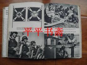 民国二战德文原版书籍：FLIEGER FUNKER KANONIERE《德国空军》前附“希特勒”和“赫尔曼·威廉·戈林”图片（小16开精装 内附多幅德国战时图片 38年出版）