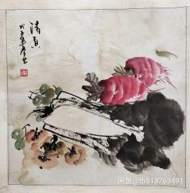 著名画家王春手绘作品