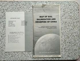 中国环境地质图系：中国土地盐渍化沼泽化图     附说明书