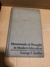 Movements of Thought in Modern Education