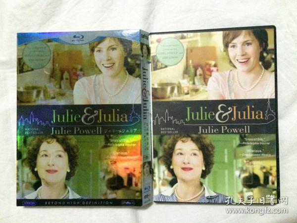 JULIE AND JULIA 朱莉与朱莉娅【原装DVD光碟一张 塑料盒+纸盒套】
